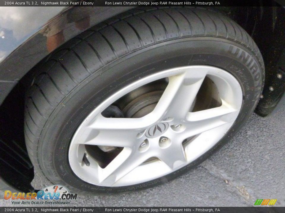 2004 Acura TL 3.2 Nighthawk Black Pearl / Ebony Photo #9