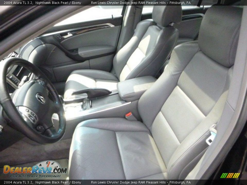 2004 Acura TL 3.2 Nighthawk Black Pearl / Ebony Photo #10