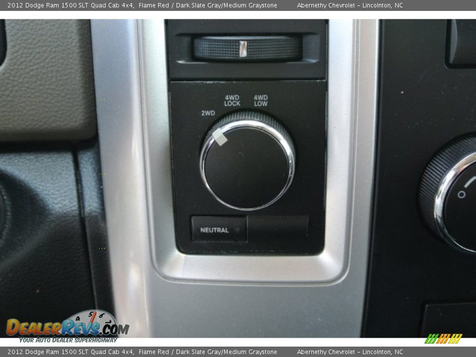 2012 Dodge Ram 1500 SLT Quad Cab 4x4 Flame Red / Dark Slate Gray/Medium Graystone Photo #13