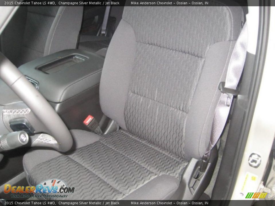 2015 Chevrolet Tahoe LS 4WD Champagne Silver Metallic / Jet Black Photo #7