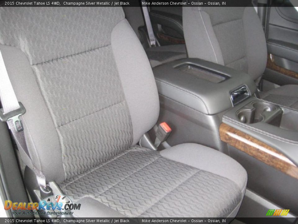 2015 Chevrolet Tahoe LS 4WD Champagne Silver Metallic / Jet Black Photo #10