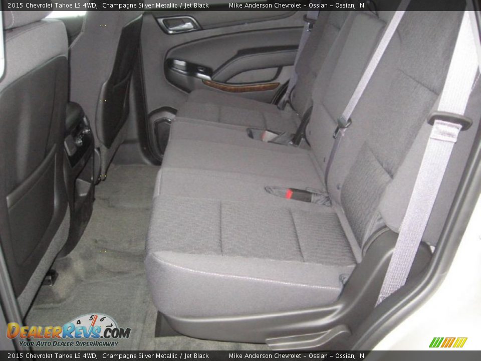 2015 Chevrolet Tahoe LS 4WD Champagne Silver Metallic / Jet Black Photo #14