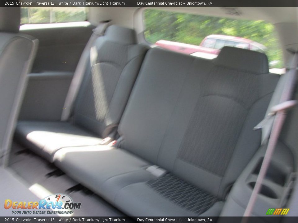 2015 Chevrolet Traverse LS White / Dark Titanium/Light Titanium Photo #14
