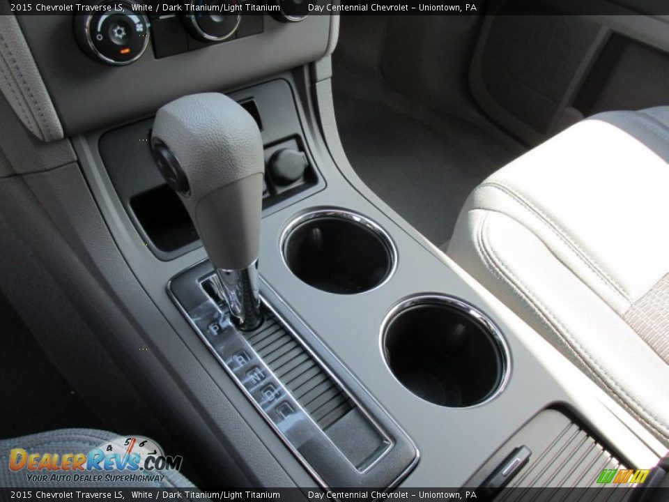 2015 Chevrolet Traverse LS White / Dark Titanium/Light Titanium Photo #16