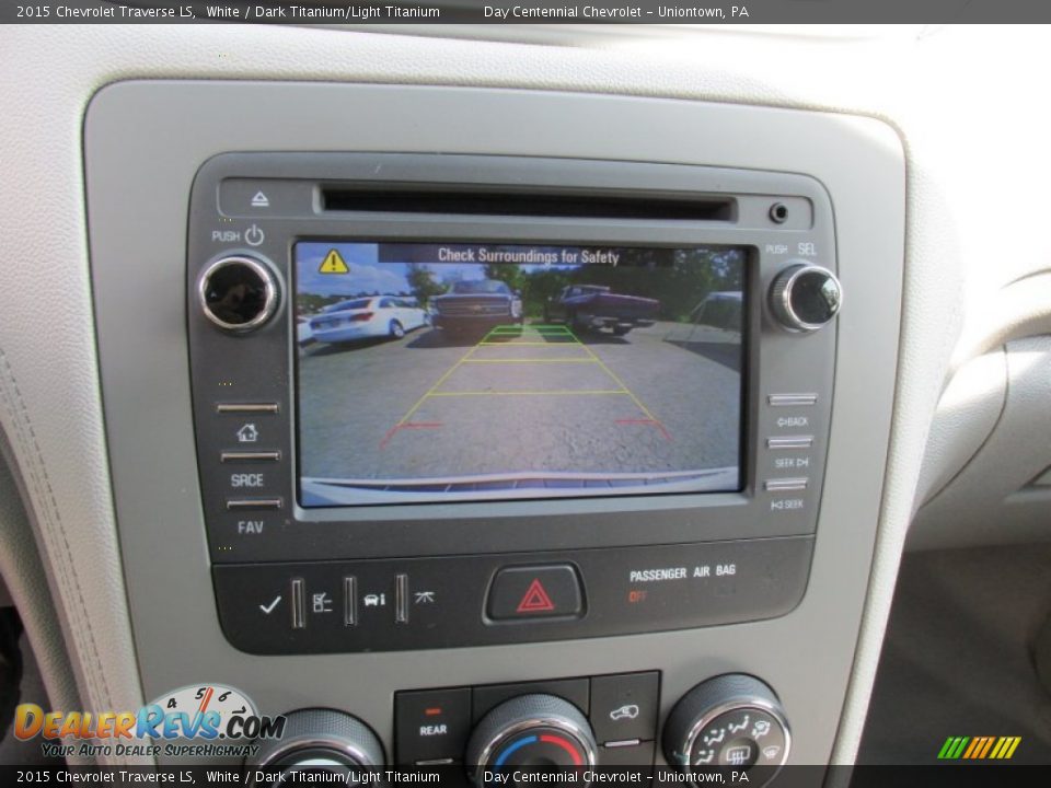 2015 Chevrolet Traverse LS White / Dark Titanium/Light Titanium Photo #18
