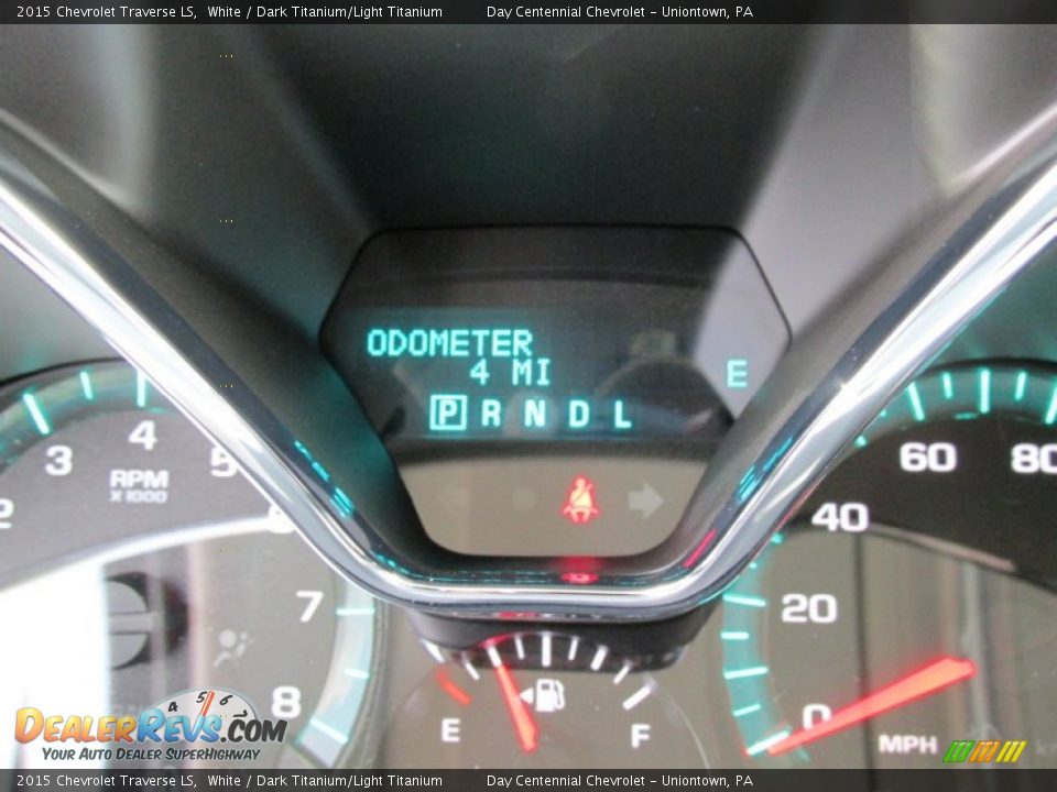 2015 Chevrolet Traverse LS White / Dark Titanium/Light Titanium Photo #20