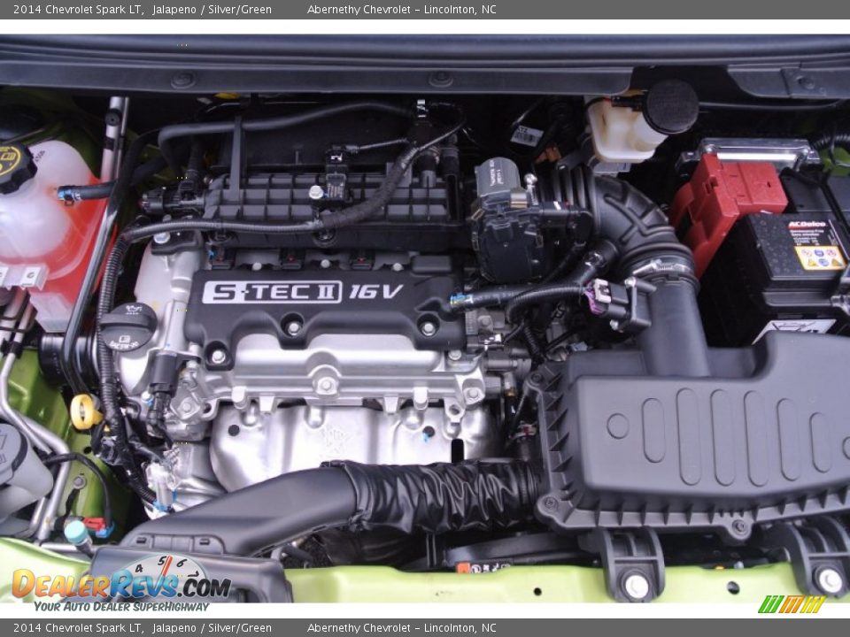 2014 Chevrolet Spark LT 1.2 Liter DOHC 16-Valve VVT 4 Cylinder Engine Photo #21
