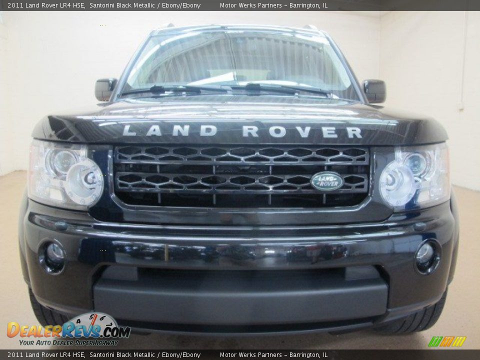 2011 Land Rover LR4 HSE Santorini Black Metallic / Ebony/Ebony Photo #3