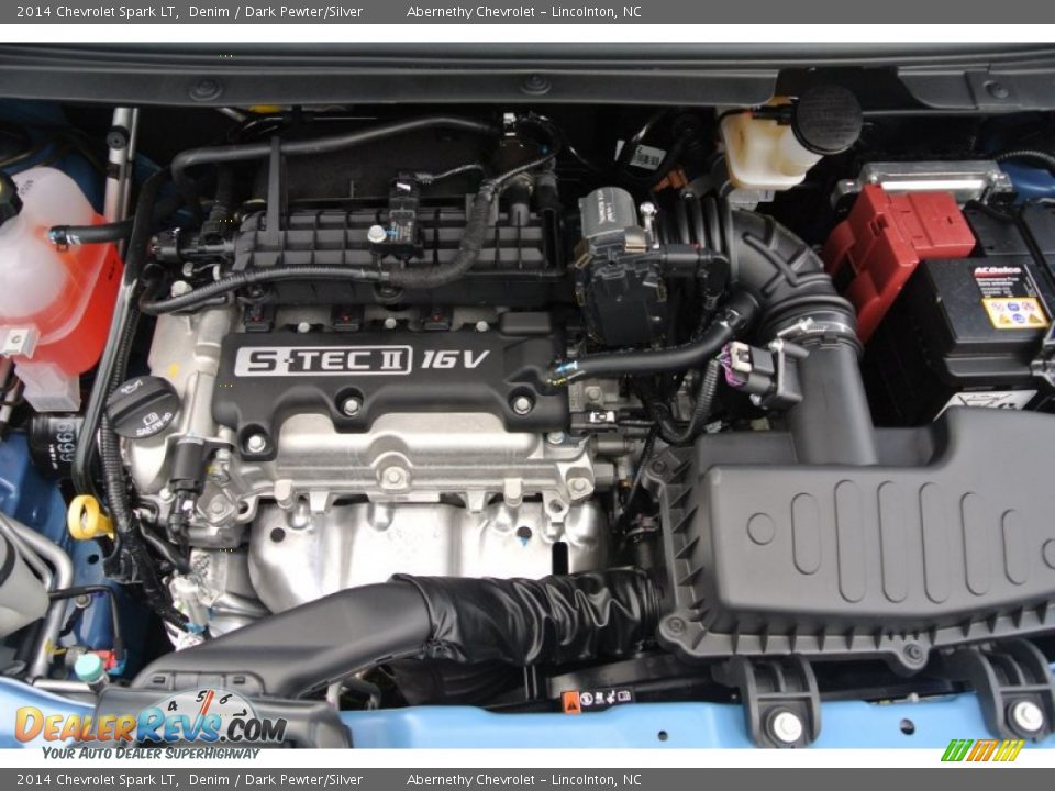 2014 Chevrolet Spark LT 1.2 Liter DOHC 16-Valve VVT 4 Cylinder Engine Photo #21