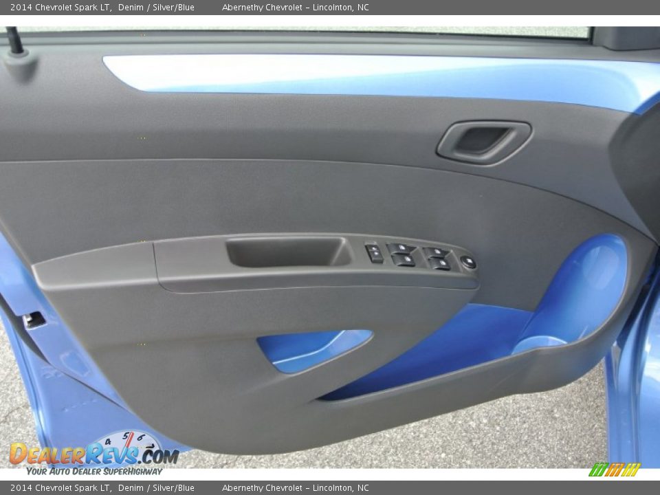 2014 Chevrolet Spark LT Denim / Silver/Blue Photo #9