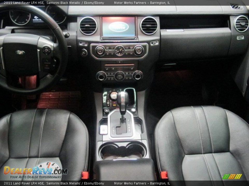 2011 Land Rover LR4 HSE Santorini Black Metallic / Ebony/Ebony Photo #25