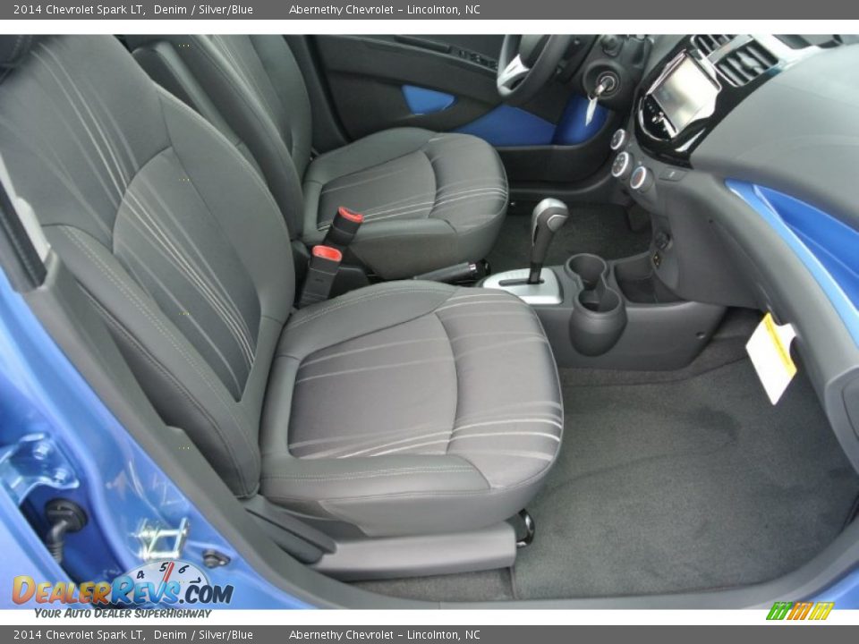 2014 Chevrolet Spark LT Denim / Silver/Blue Photo #18