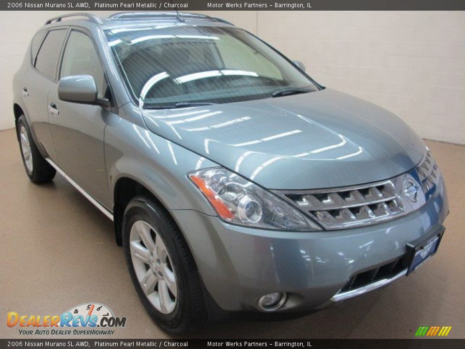 2006 Nissan Murano SL AWD Platinum Pearl Metallic / Charcoal Photo #1