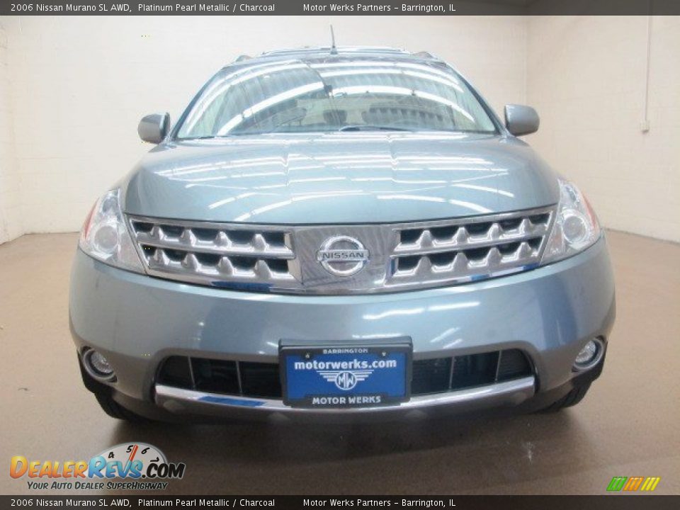 2006 Nissan Murano SL AWD Platinum Pearl Metallic / Charcoal Photo #3
