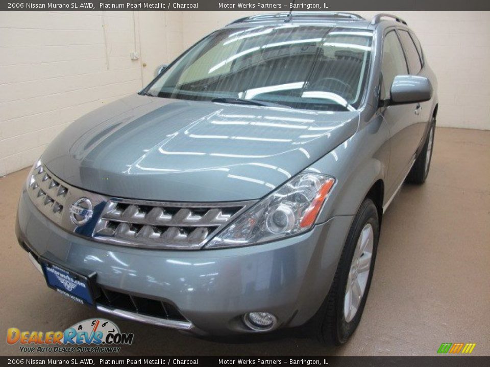 2006 Nissan Murano SL AWD Platinum Pearl Metallic / Charcoal Photo #4