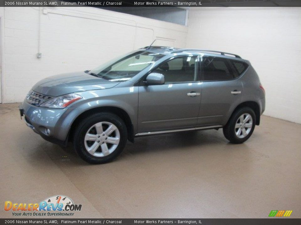 2006 Nissan Murano SL AWD Platinum Pearl Metallic / Charcoal Photo #5