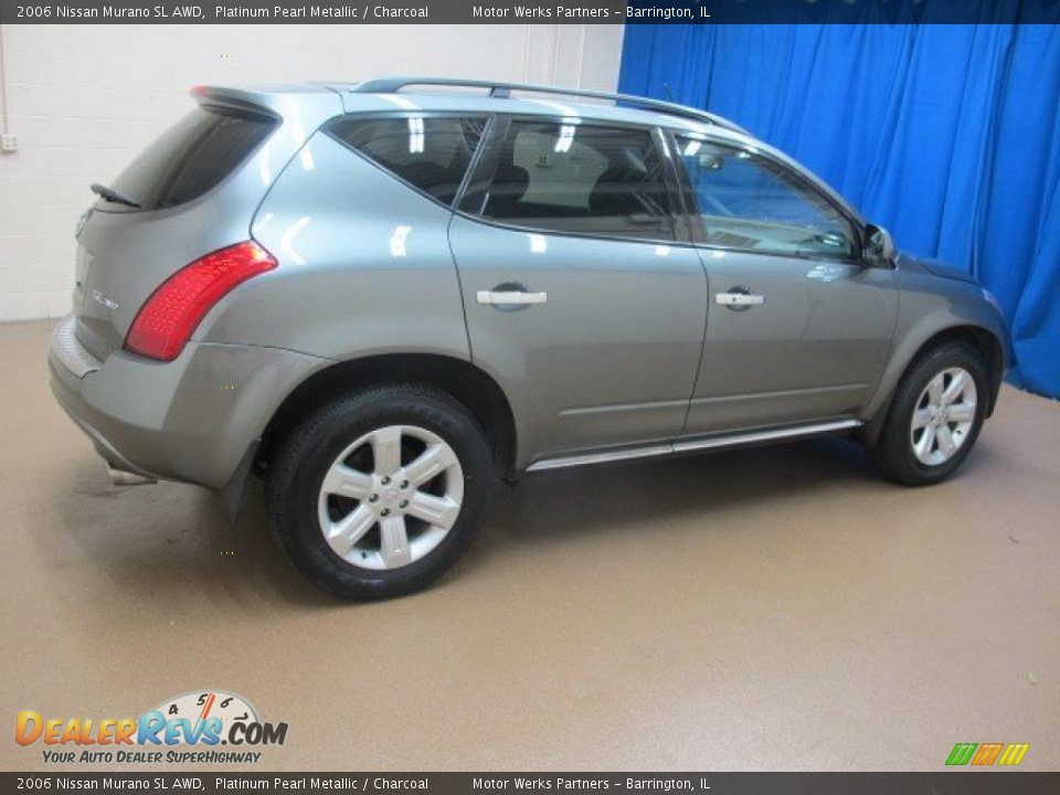 2006 Nissan Murano SL AWD Platinum Pearl Metallic / Charcoal Photo #10