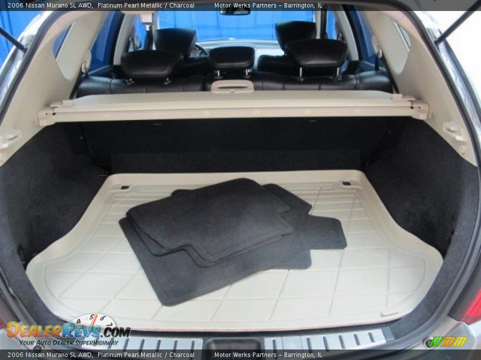 2006 Nissan Murano SL AWD Platinum Pearl Metallic / Charcoal Photo #11