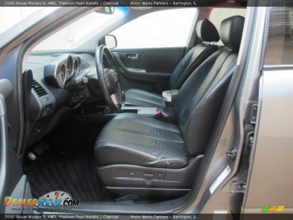 2006 Nissan Murano SL AWD Platinum Pearl Metallic / Charcoal Photo #17