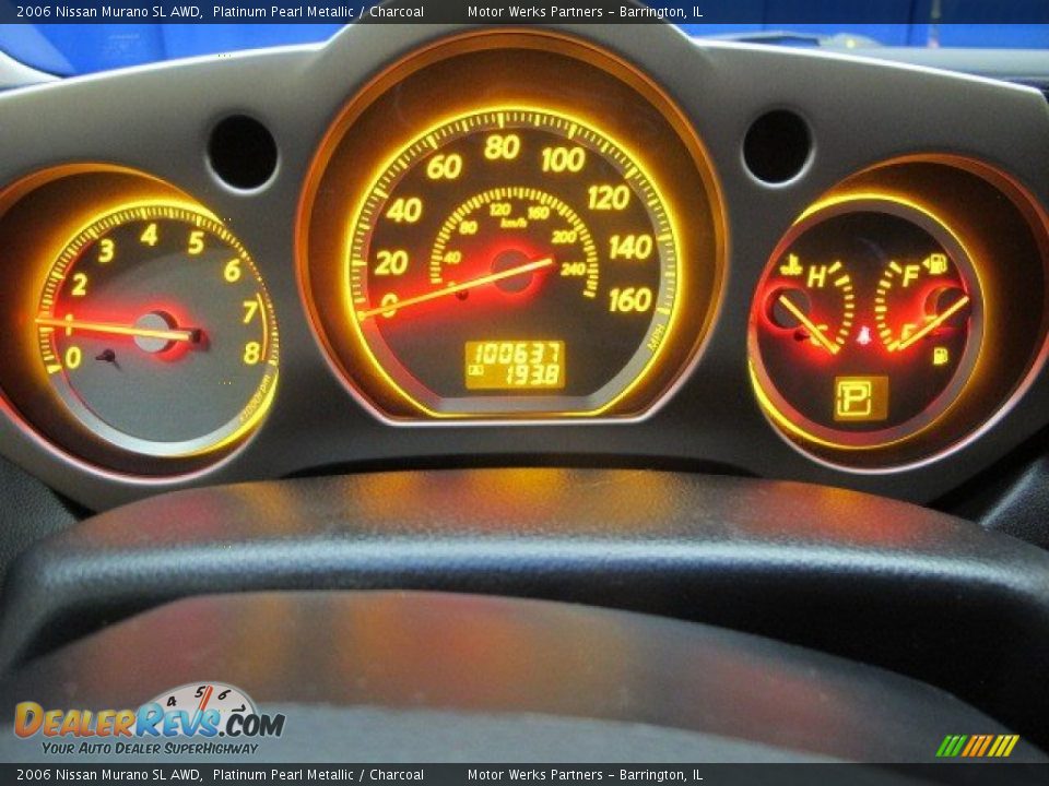 2006 Nissan Murano SL AWD Platinum Pearl Metallic / Charcoal Photo #28
