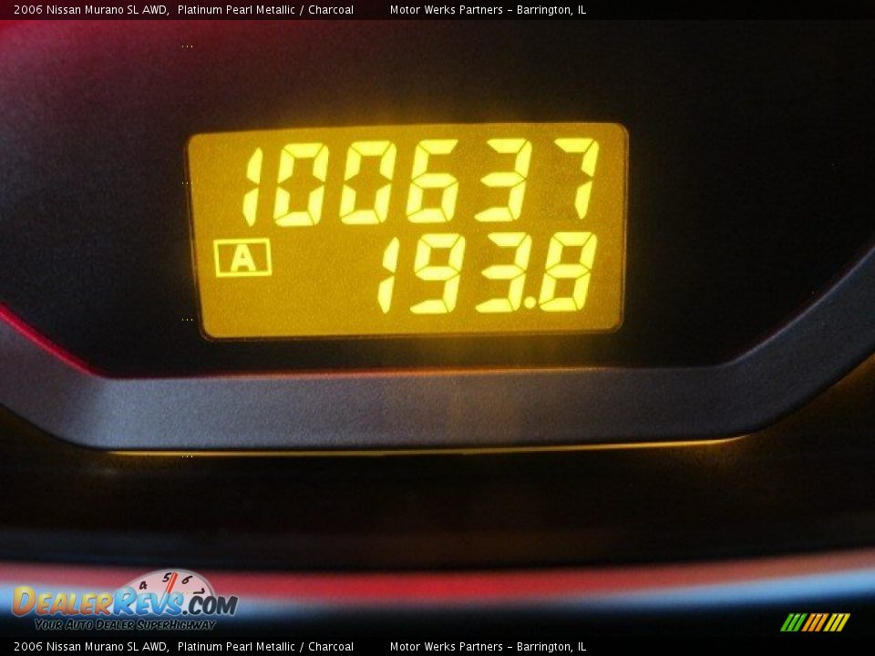 2006 Nissan Murano SL AWD Platinum Pearl Metallic / Charcoal Photo #29