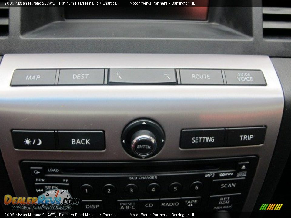 2006 Nissan Murano SL AWD Platinum Pearl Metallic / Charcoal Photo #32