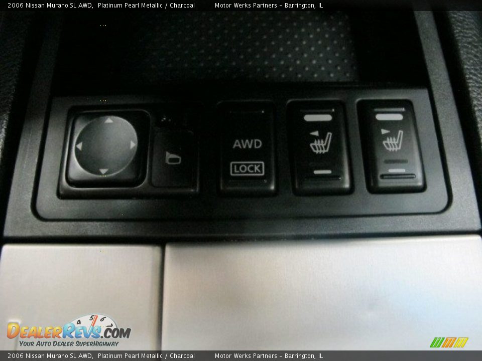 2006 Nissan Murano SL AWD Platinum Pearl Metallic / Charcoal Photo #34