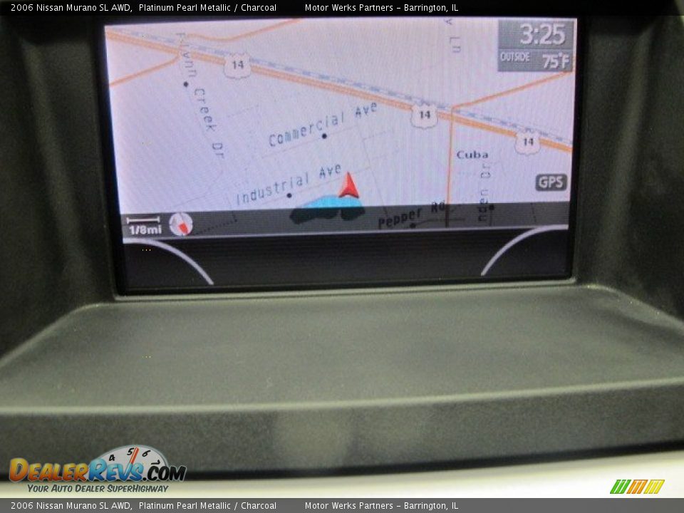 2006 Nissan Murano SL AWD Platinum Pearl Metallic / Charcoal Photo #35