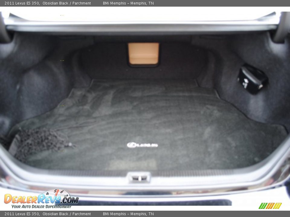 2011 Lexus ES 350 Obsidian Black / Parchment Photo #11