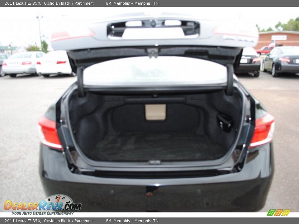 2011 Lexus ES 350 Obsidian Black / Parchment Photo #16