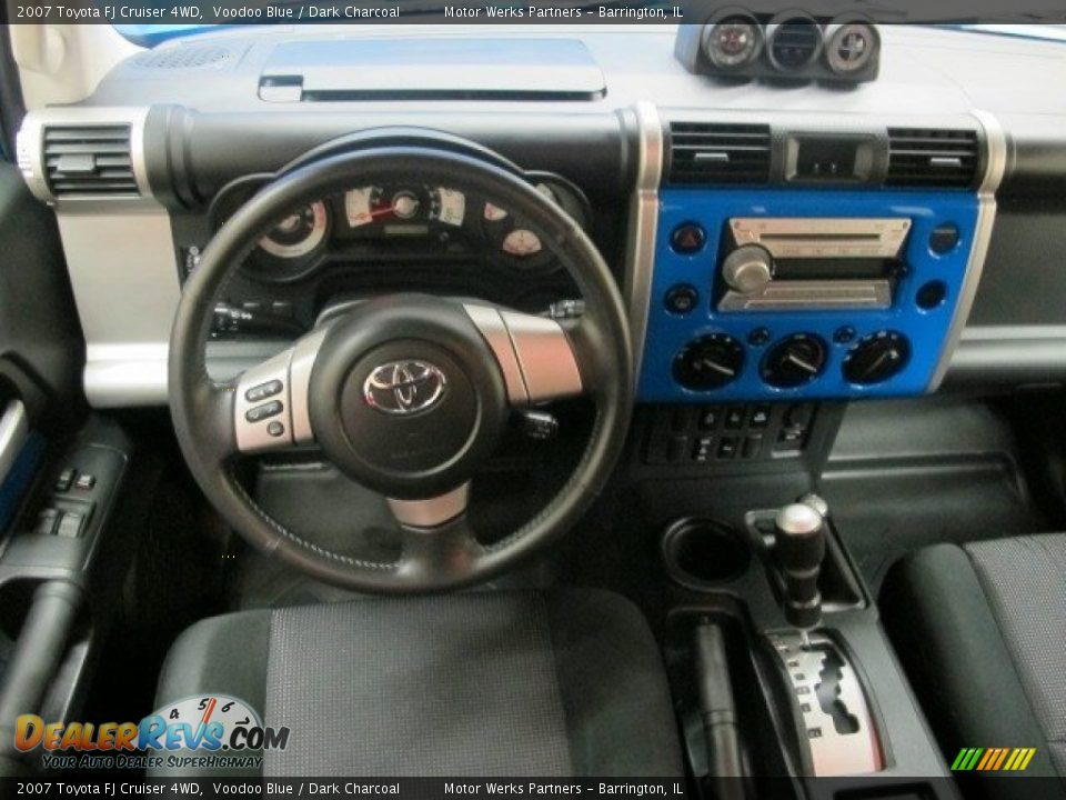 2007 Toyota FJ Cruiser 4WD Voodoo Blue / Dark Charcoal Photo #25