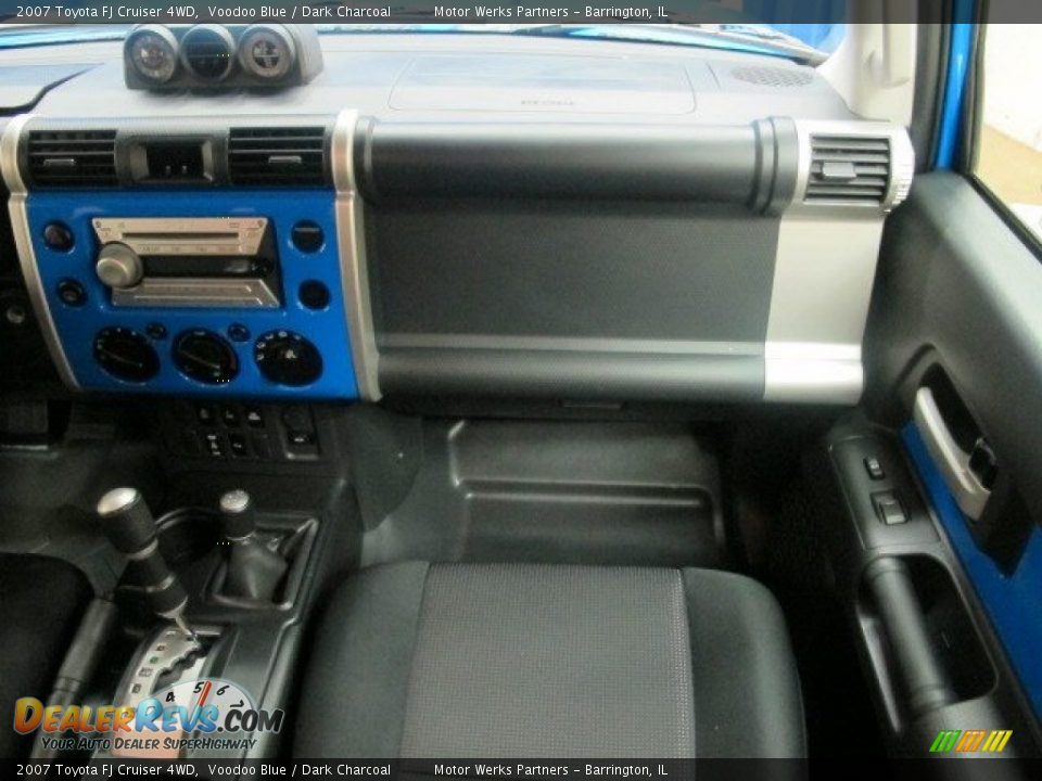 2007 Toyota FJ Cruiser 4WD Voodoo Blue / Dark Charcoal Photo #27