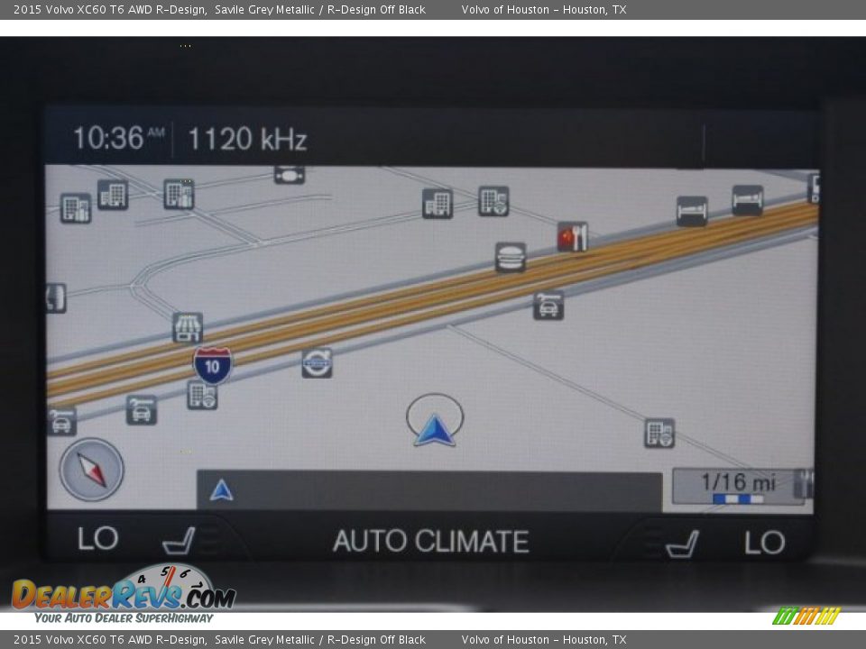 Navigation of 2015 Volvo XC60 T6 AWD R-Design Photo #17