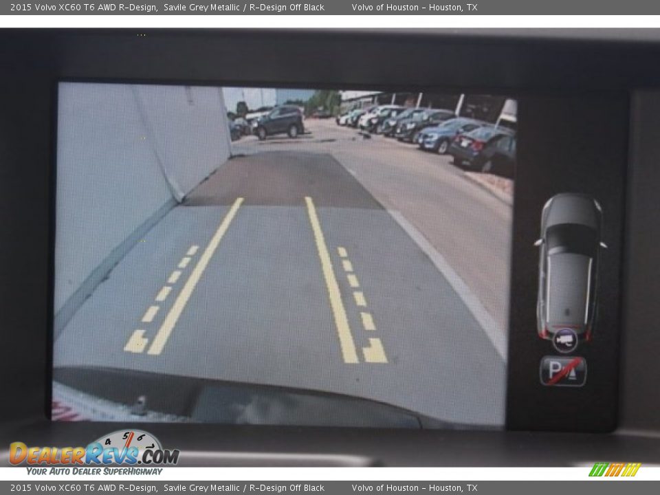 2015 Volvo XC60 T6 AWD R-Design Savile Grey Metallic / R-Design Off Black Photo #18