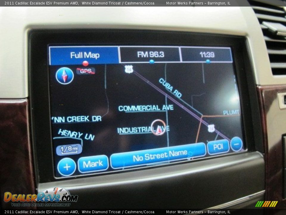 2011 Cadillac Escalade ESV Premium AWD White Diamond Tricoat / Cashmere/Cocoa Photo #32