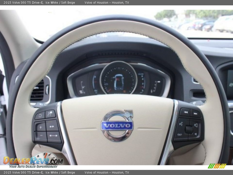 2015 Volvo S60 T5 Drive-E Steering Wheel Photo #21