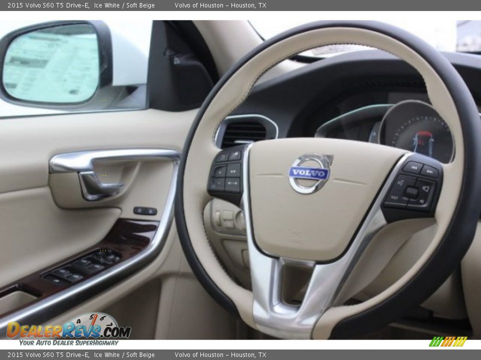 2015 Volvo S60 T5 Drive-E Steering Wheel Photo #27