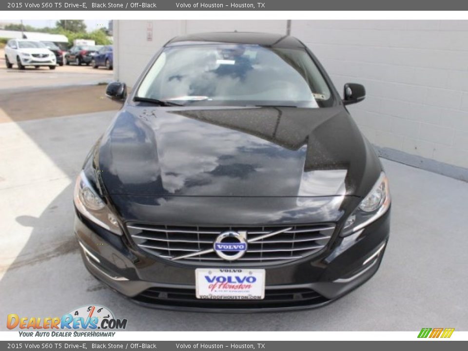 2015 Volvo S60 T5 Drive-E Black Stone / Off-Black Photo #2