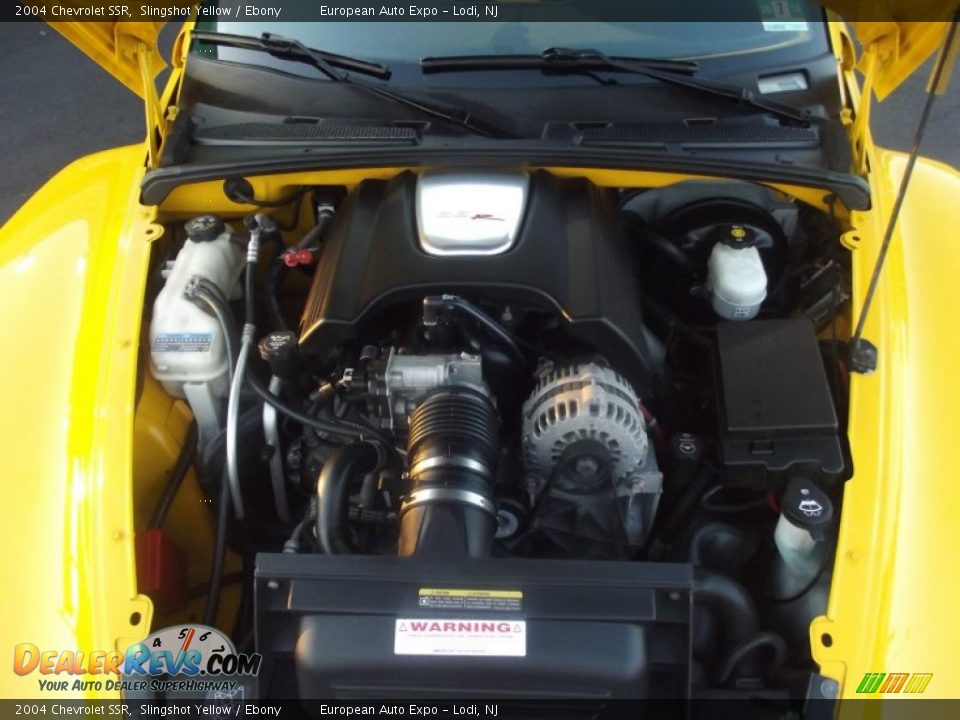 2004 Chevrolet SSR Slingshot Yellow / Ebony Photo #27