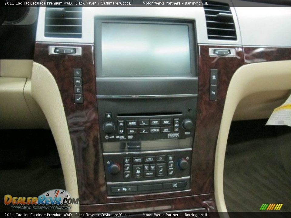 2011 Cadillac Escalade Premium AWD Black Raven / Cashmere/Cocoa Photo #30
