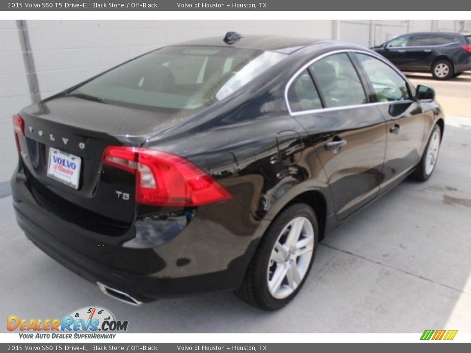 2015 Volvo S60 T5 Drive-E Black Stone / Off-Black Photo #5