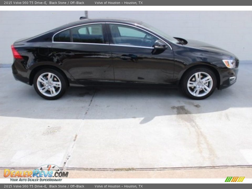 2015 Volvo S60 T5 Drive-E Black Stone / Off-Black Photo #6