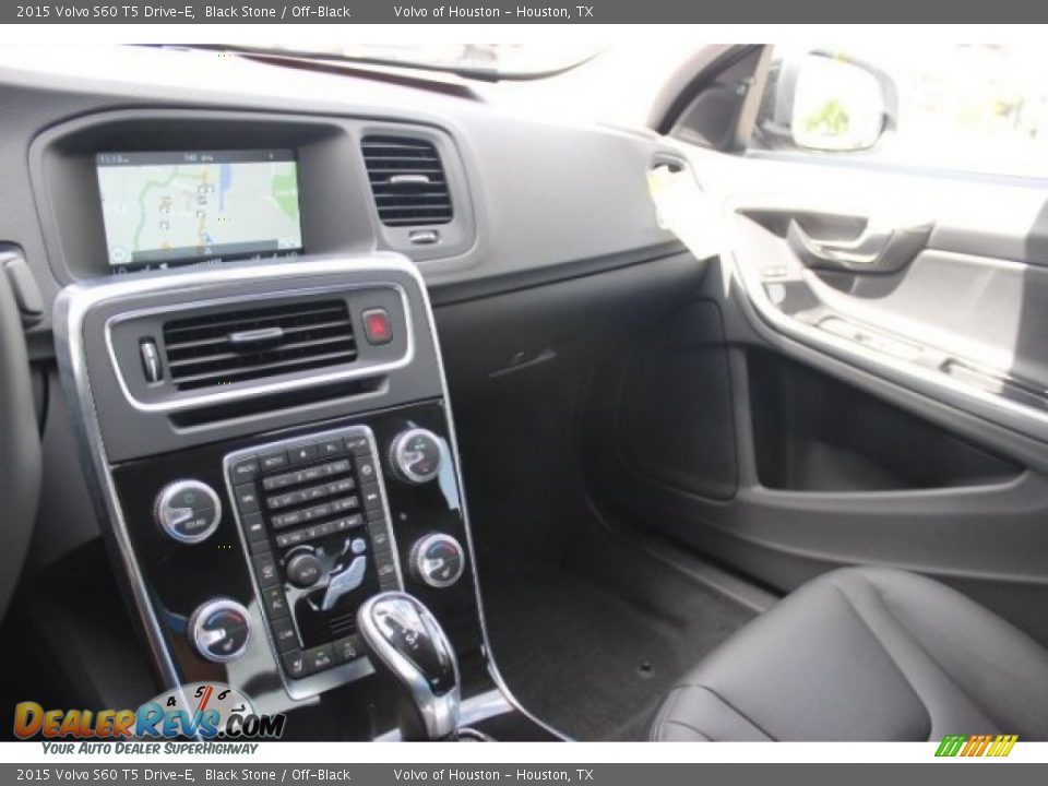 2015 Volvo S60 T5 Drive-E Black Stone / Off-Black Photo #12