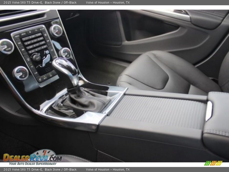 2015 Volvo S60 T5 Drive-E Black Stone / Off-Black Photo #13
