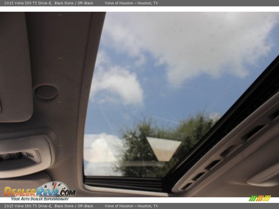 2015 Volvo S60 T5 Drive-E Black Stone / Off-Black Photo #14