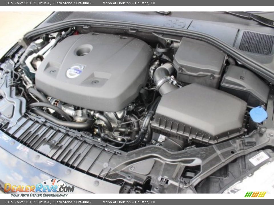 2015 Volvo S60 T5 Drive-E Black Stone / Off-Black Photo #30