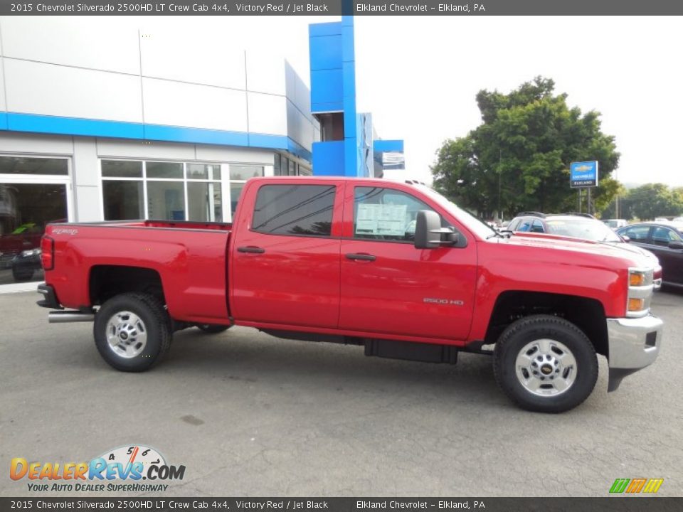 2015 Chevrolet Silverado 2500HD LT Crew Cab 4x4 Victory Red / Jet Black Photo #1