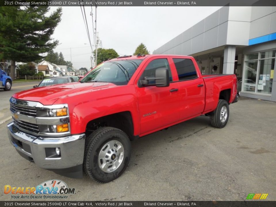 2015 Chevrolet Silverado 2500HD LT Crew Cab 4x4 Victory Red / Jet Black Photo #5