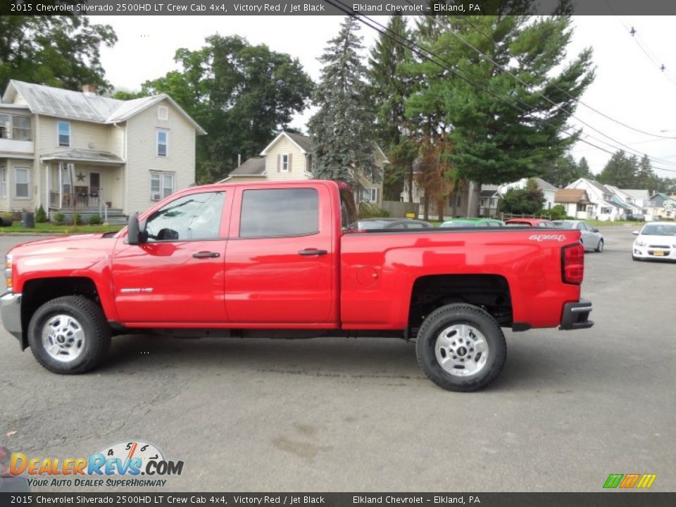 2015 Chevrolet Silverado 2500HD LT Crew Cab 4x4 Victory Red / Jet Black Photo #6