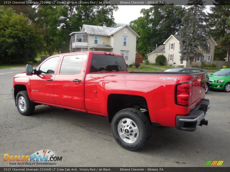 2015 Chevrolet Silverado 2500HD LT Crew Cab 4x4 Victory Red / Jet Black Photo #7